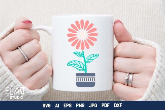 Download Potted Flower SVG - Potted flower Collection