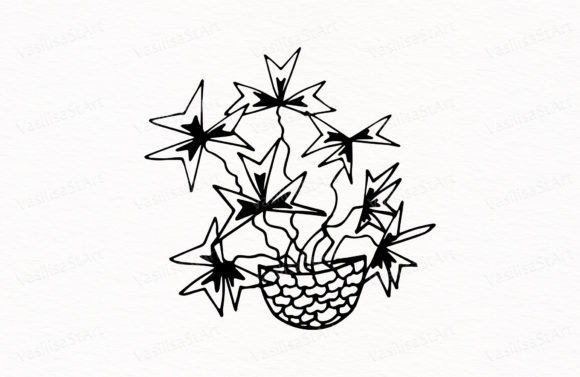 Download Room Oxalis Potted Flower Illustration - Premium Bundle