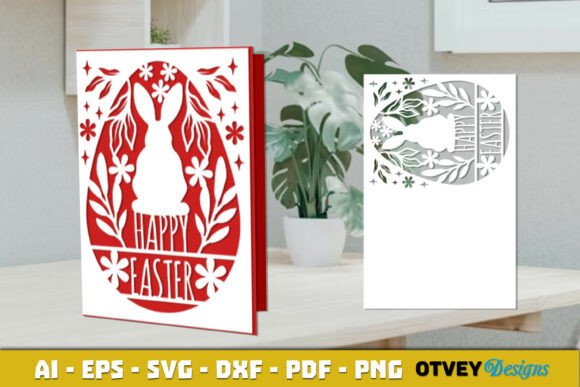 Download Easter Card Cover Paper Cut - Easter card Collection