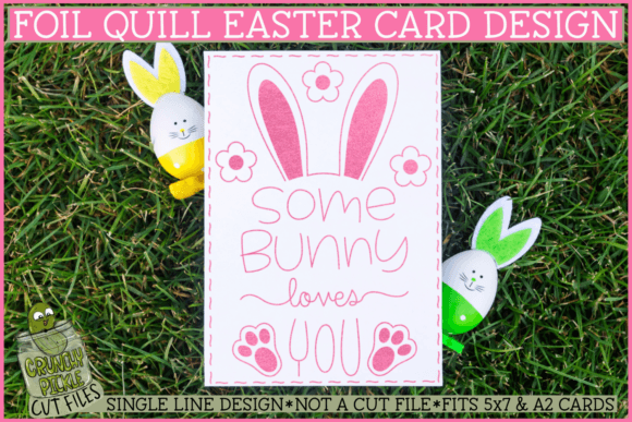 Download Foil Quill Easter Card, Some Bunny - Easter card Collection
