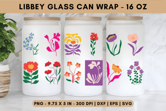 Download Vibrant Petals Libbey Glass Wrap - Vibrant petals Collection